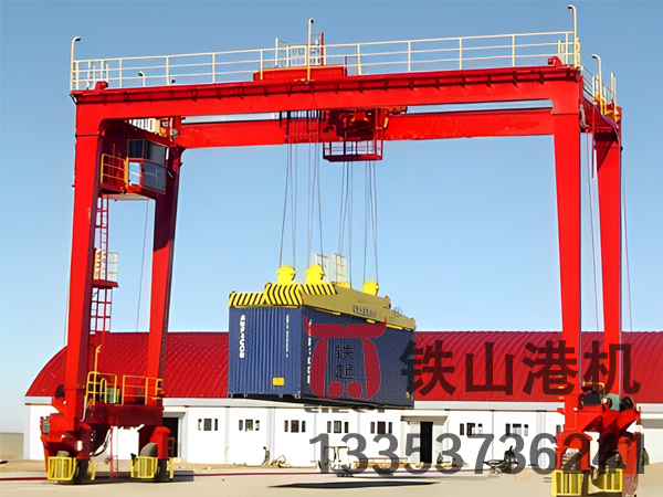 福建福州轮胎式集装箱龙门吊厂家集装箱龙门吊解锁堆场无线可能高效