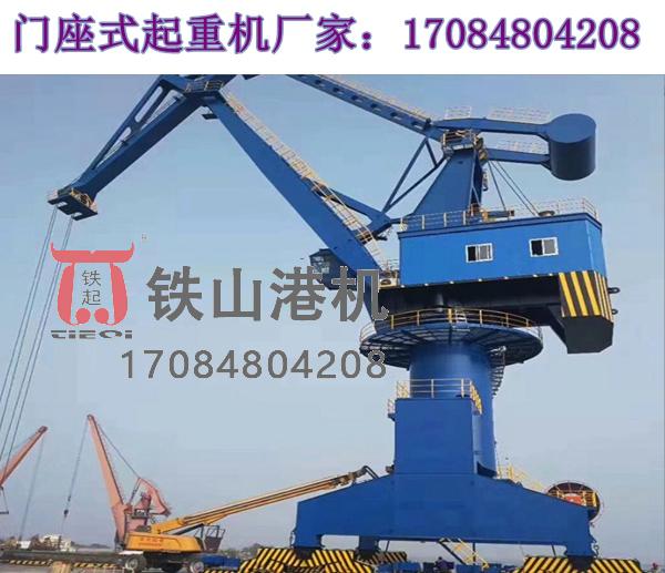 门座式起重机是否强化防风装置